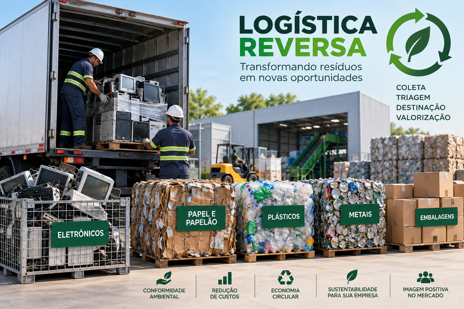 Logística reversa para empresas em São Paulo